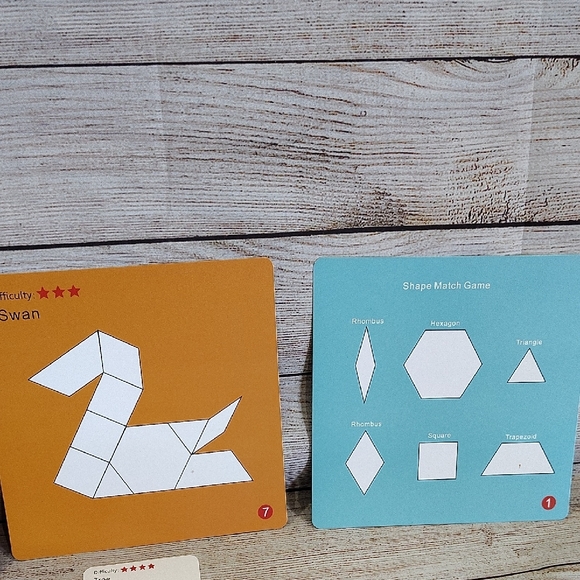 Colorful Geometric Pattern Blocks - Picture 10 of 16